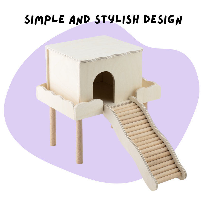 Basic One Room House Hide-out For Hamster