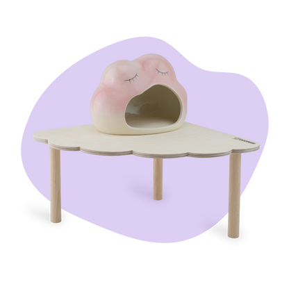 Frog Shaped Ceramic Hide-out For Hamster and Small Pets