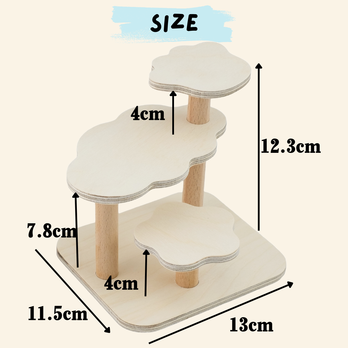 Creative Climb Ladder Tree For Hamster