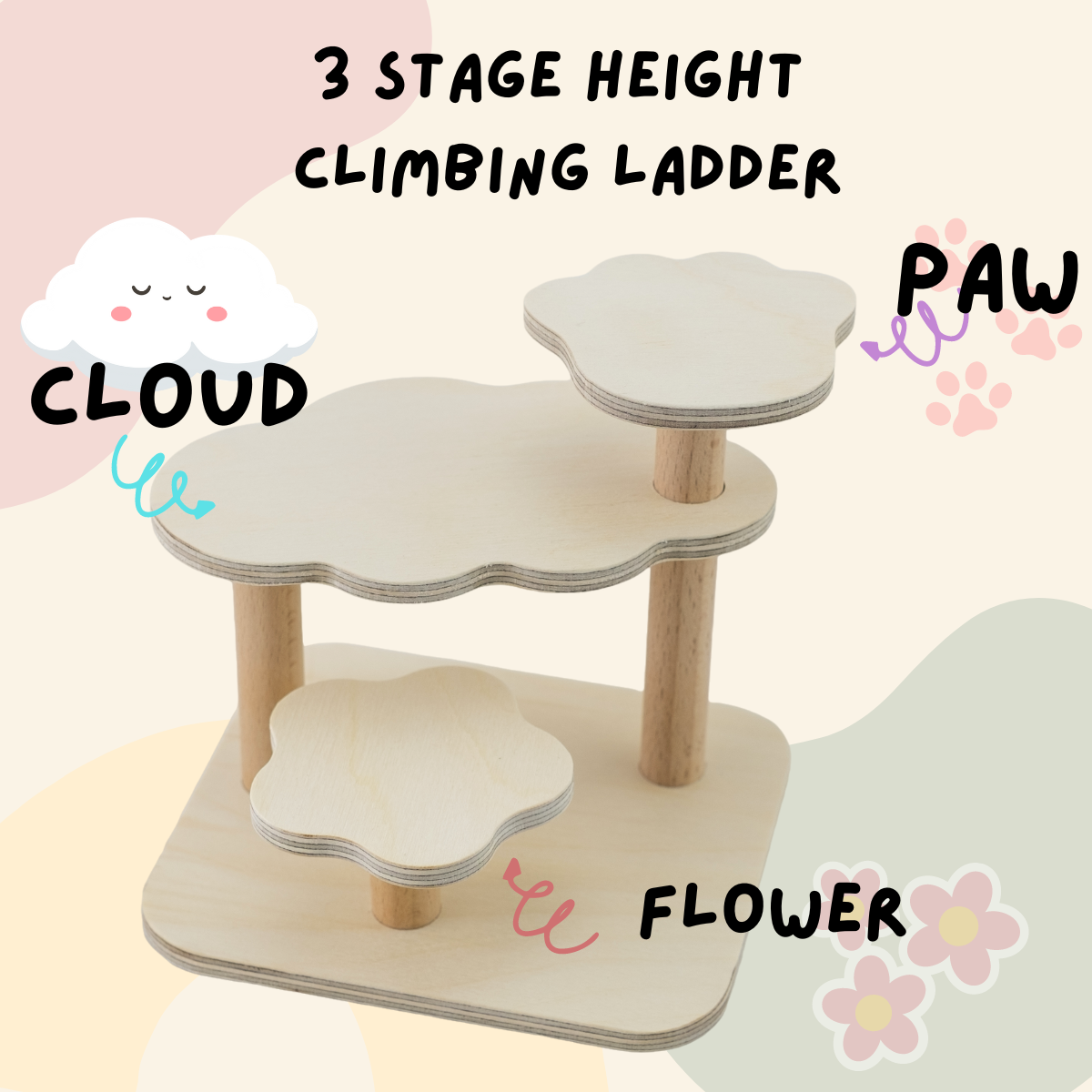 Creative Climb Ladder Tree For Hamster